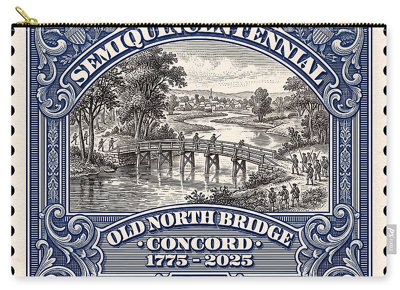 Battle of Concord $2 1 - Zip Pouch