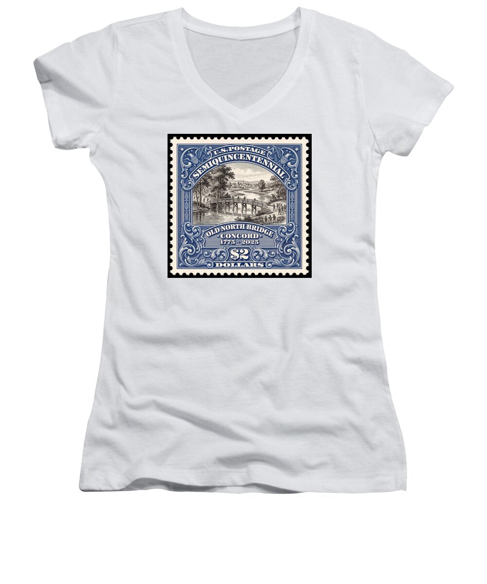 Battle of Concord $2 1 - Women's V-Neck