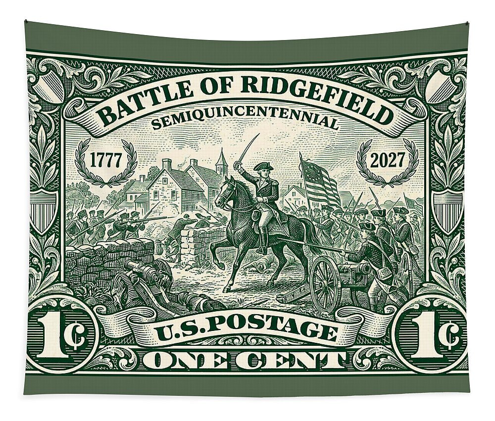 Battle of Ridgefield 1c 1 - Tapestry