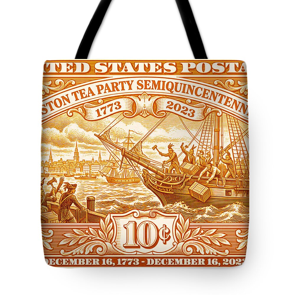 Boston Tea Party 10c 1 - Tote Bag