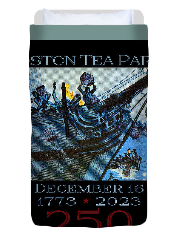 Boston Tea Party 250 1 - Duvet Cover