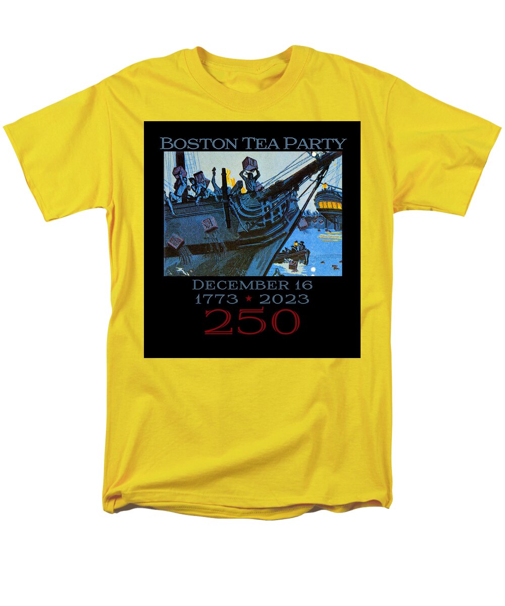 Boston Tea Party 250 1 - Men's T-Shirt (Regular Fit)