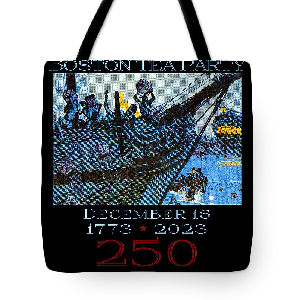 Boston Tea Party 250 1 - Tote Bag