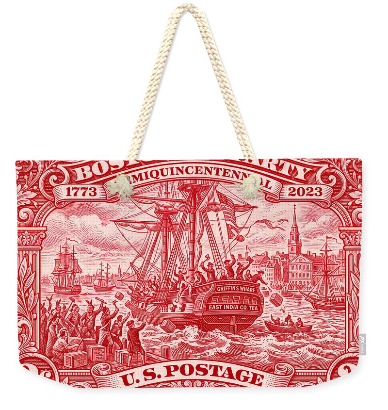 Boston Tea Party 2c 1 - Weekender Tote Bag