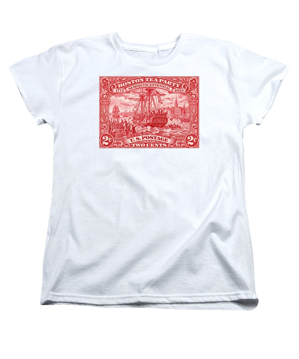 Boston Tea Party 2c 1 - Women's T-Shirt (Standard Fit)