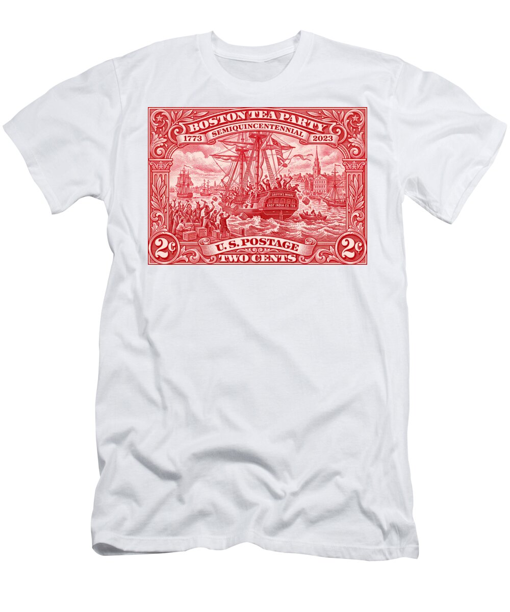 Boston Tea Party 2c 1 - T-Shirt