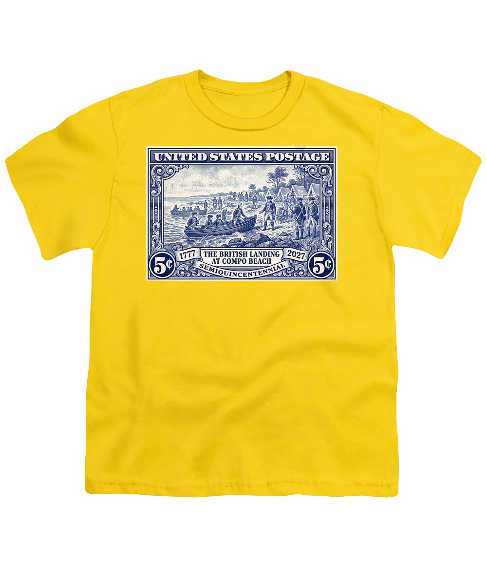 British Landing at Compo 5c 1 - Youth T-Shirt