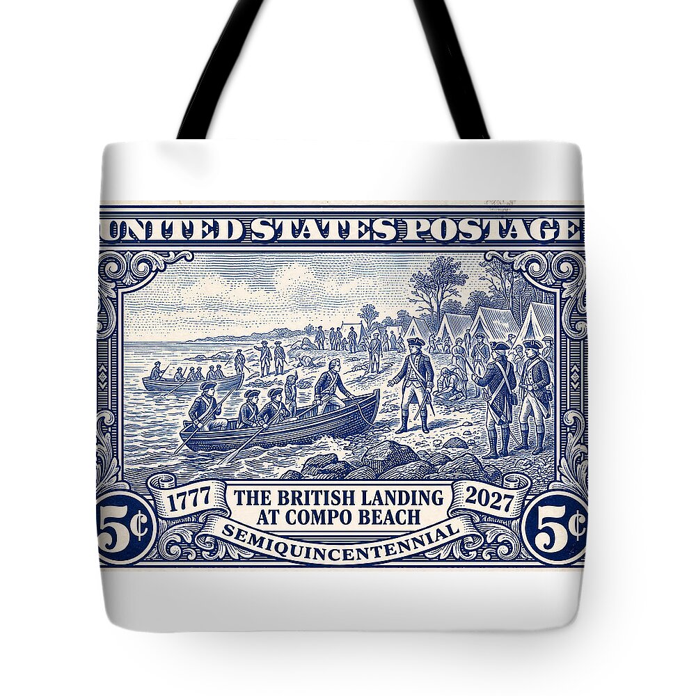 British Landing at Compo 5c 1 - Tote Bag