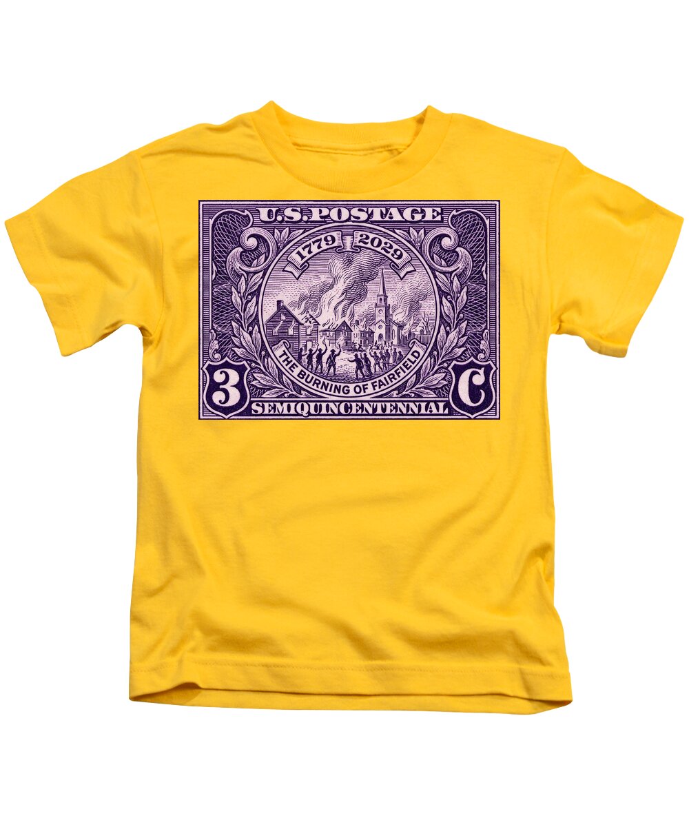 Burning of Fairfield 3c 1 - Kids T-Shirt