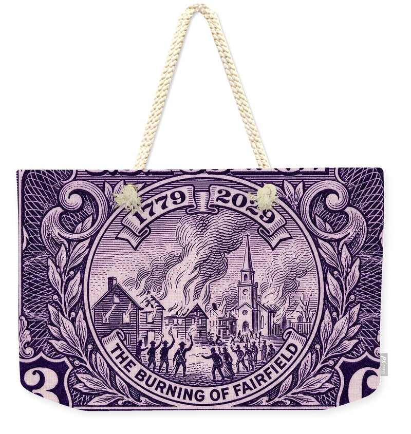 Burning of Fairfield 3c 1 - Weekender Tote Bag