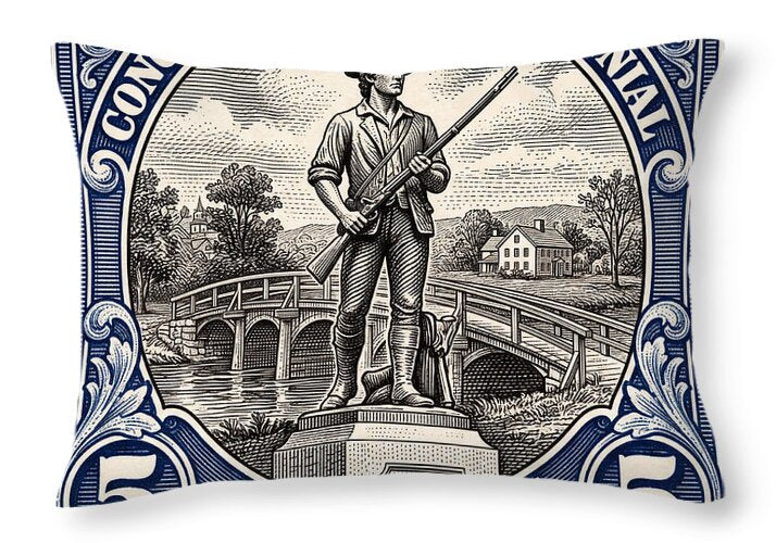 Concord 5c 1 - Throw Pillow