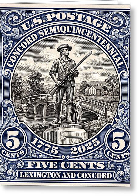 Concord 5c 1 - Greeting Card