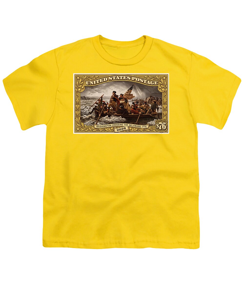 Crossing the Delaware $76 2 - Youth T-Shirt