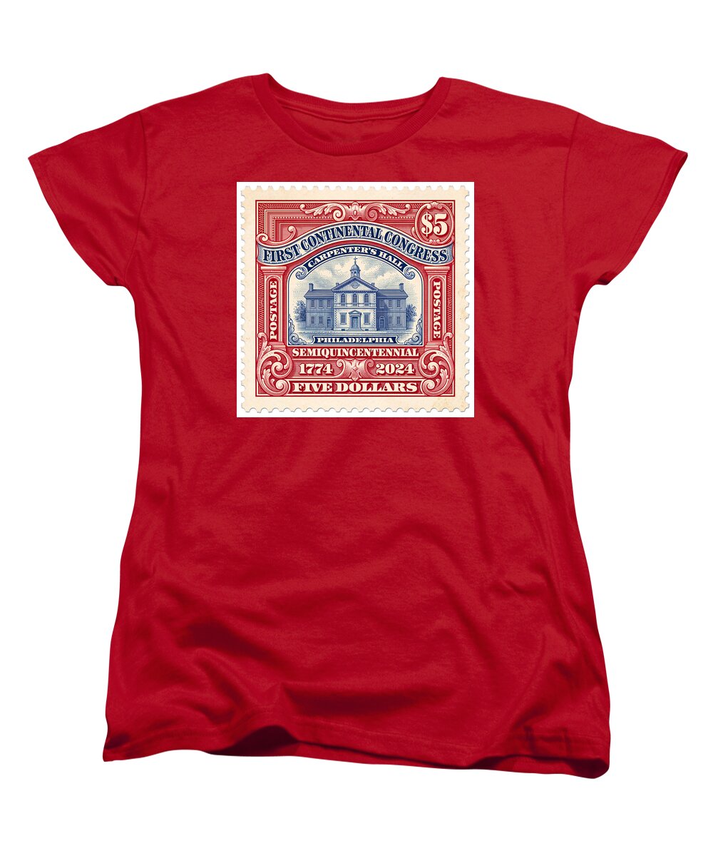 First Continental Congress $5 2 1 - Women's T-Shirt (Standard Fit)