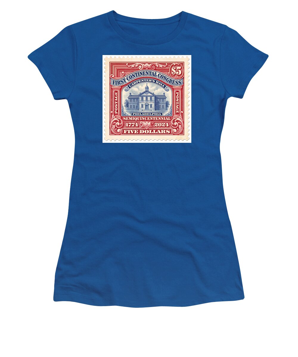 First Continental Congress $5 2 1 - Women's T-Shirt