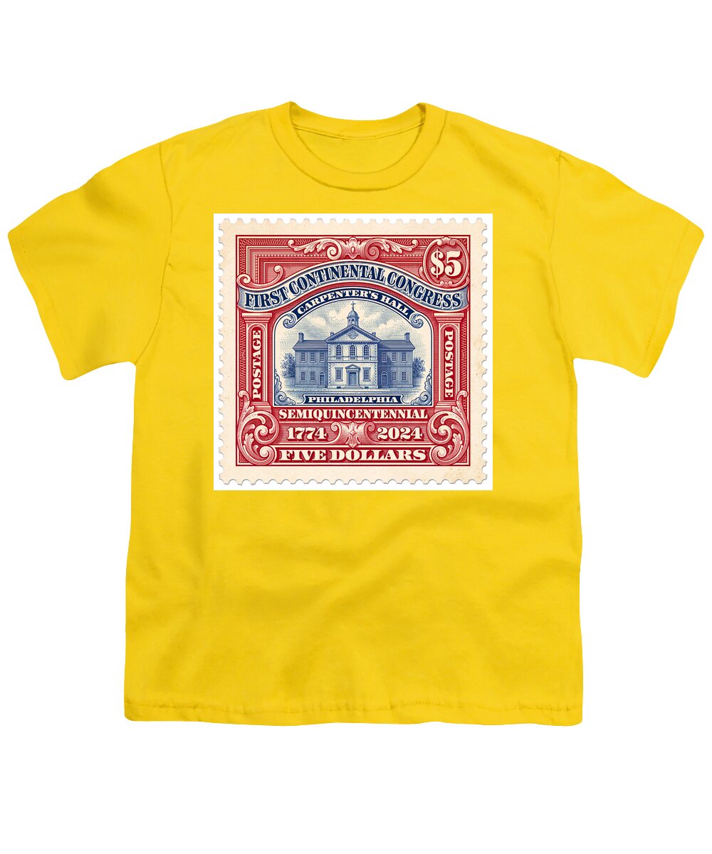 First Continental Congress $5 2 1 - Youth T-Shirt