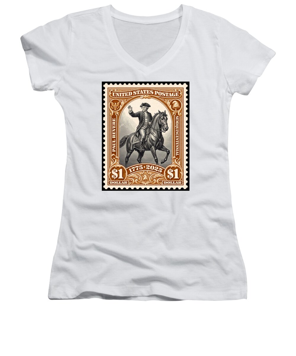 Paul Revere $1 1 - Women's V-Neck