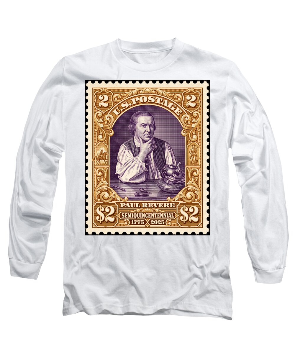 Paul Revere $2 1 - Long Sleeve T-Shirt