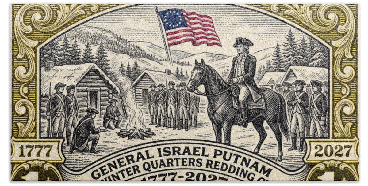 Putnam at Redding 1c 1 - Bath Towel