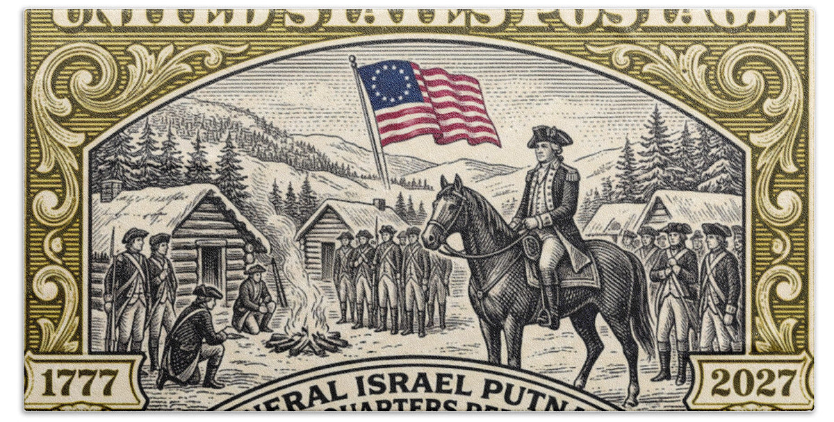 Putnam at Redding 1c 1 - Beach Towel