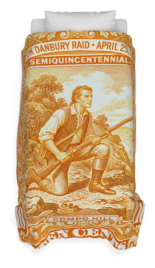 Tryon Danbury Raid 10c 1 - Duvet Cover