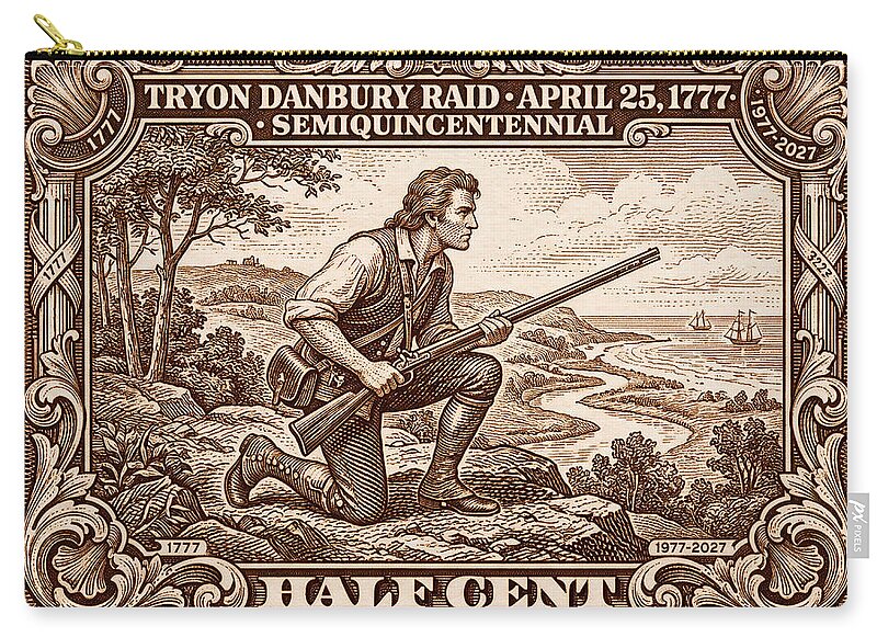 Tryon Danbury Raid 1/2c 2 - Zip Pouch