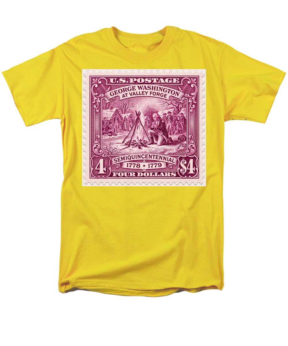 Valley Forge $4 3 - Men's T-Shirt (Regular Fit)