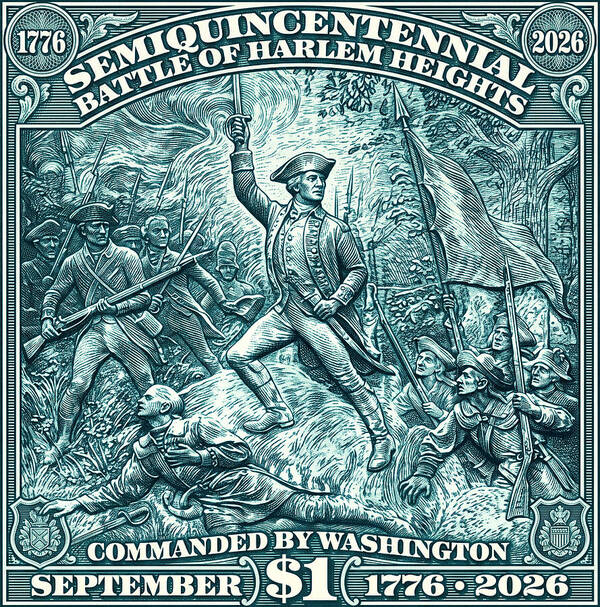 Battle of Harlem Heights $1 - Art Print