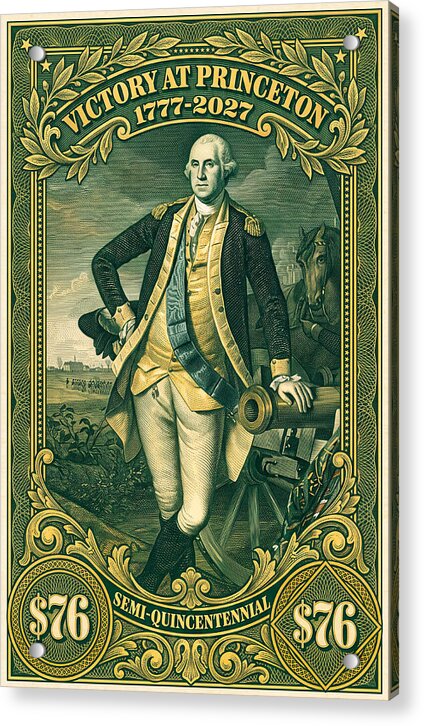 Battle of Princeton $76 - Acrylic Print