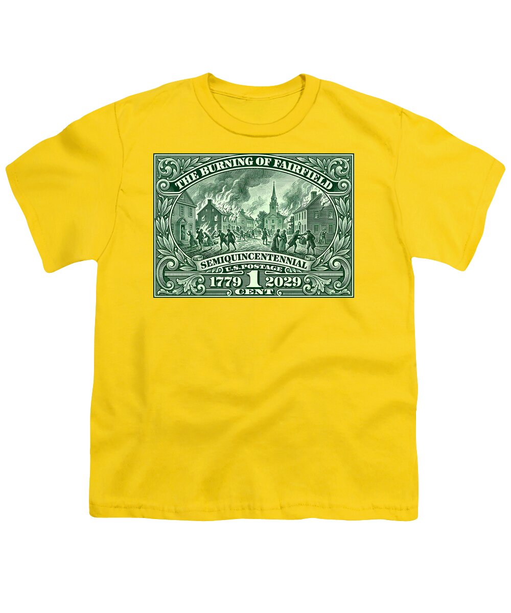 Burning of Fairfield 1c - Youth T-Shirt