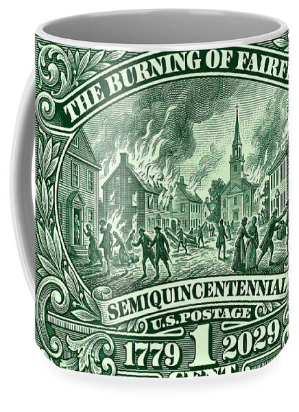 Burning of Fairfield 1c - Mug