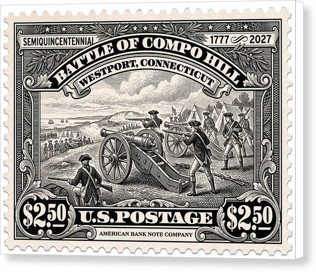 Compo Hill $2.50 - Canvas Print