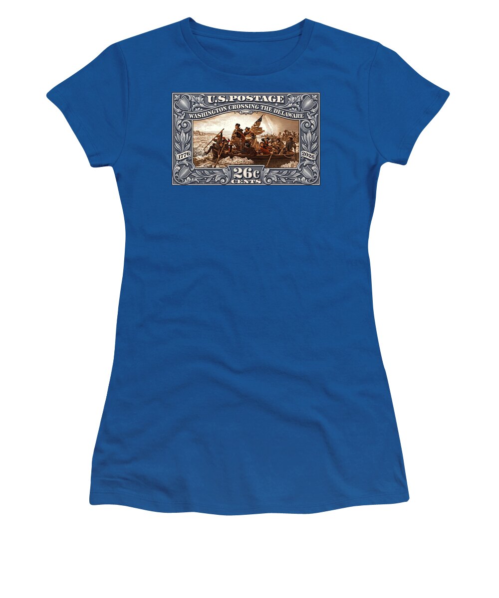 Crossing the Delaware 26c - Women's T-Shirt