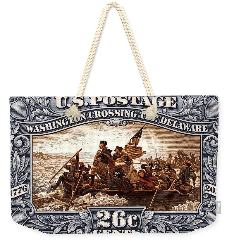 Crossing the Delaware 26c - Weekender Tote Bag