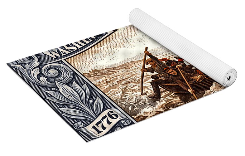 Crossing the Delaware 26c - Yoga Mat