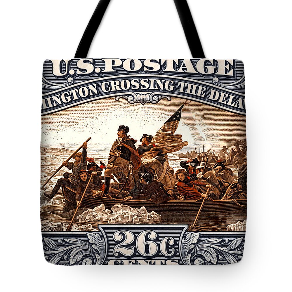 Crossing the Delaware 26c - Tote Bag