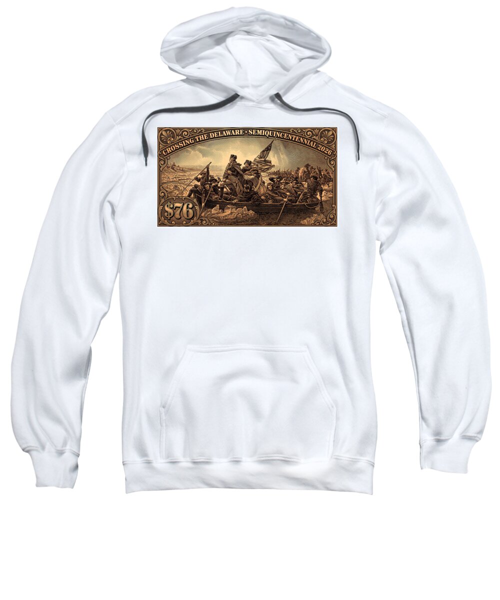 Crossing the Delaware $76 bronze - Sweatshirt