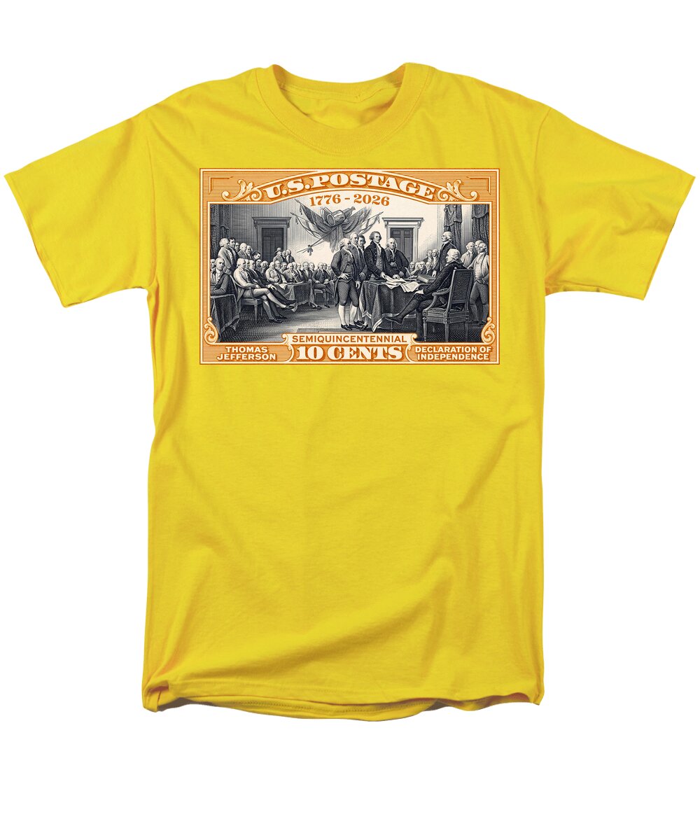 Declaration of Independence 10c - Men's T-Shirt (Regular Fit)
