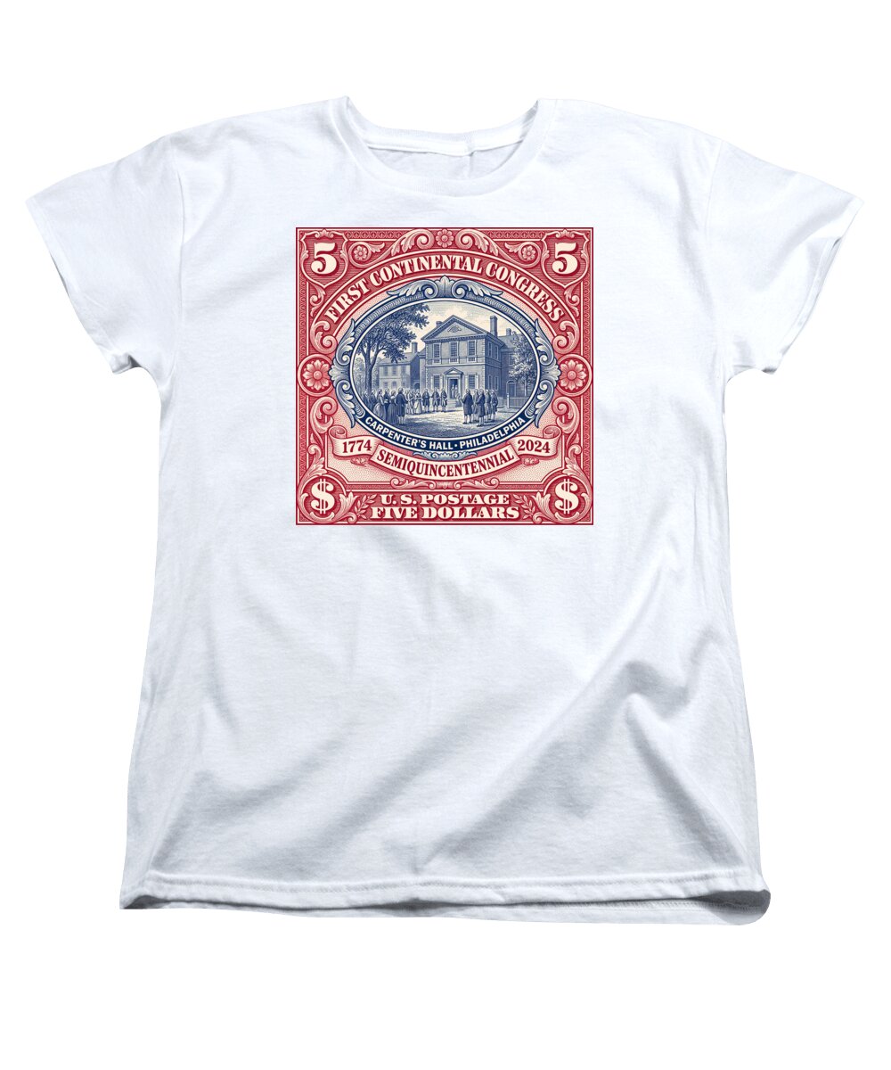 First Continental Congress $5 2 - Women's T-Shirt (Standard Fit)