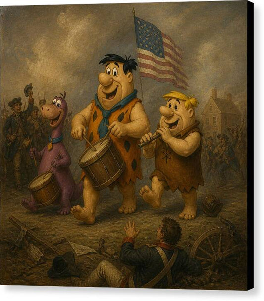 Flintstones 76 - Canvas Print