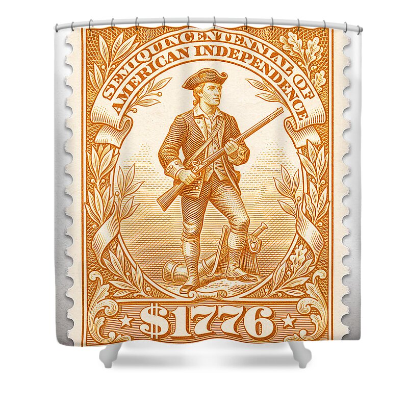 Minuteman $1776 - Shower Curtain