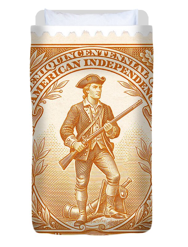 Minuteman $1776 - Duvet Cover