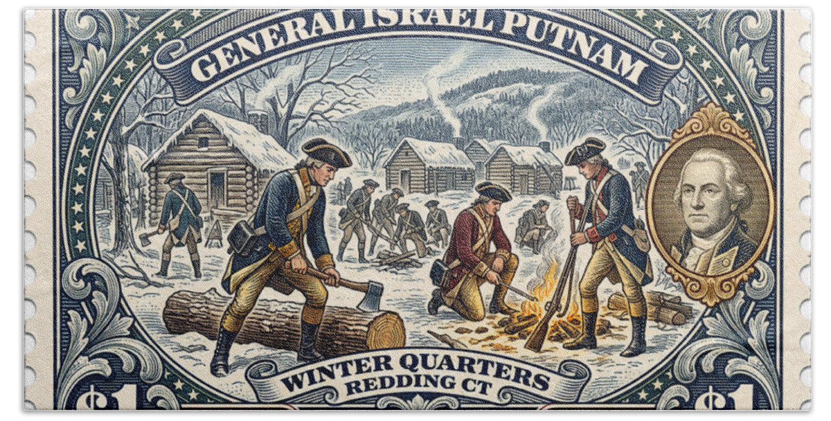 Putnam at Redding $1 - Beach Towel
