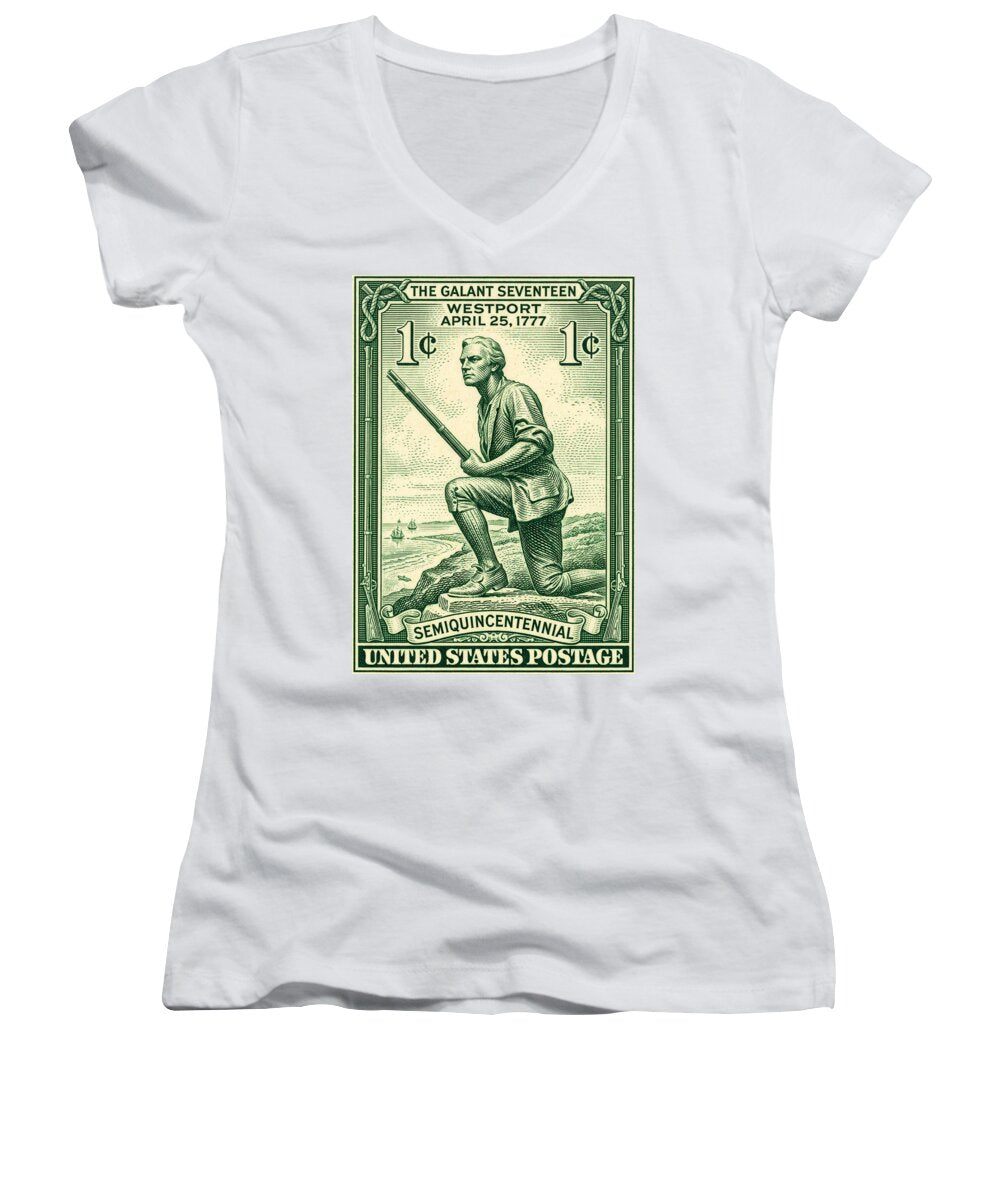 The Gallant Seventeen 1c 2 - Women's V-Neck
