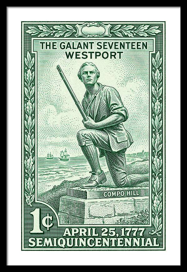 The Gallant Seventeen 1c 3 - Framed Print