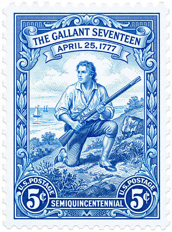 The Gallant Seventeen 5c - Art Print