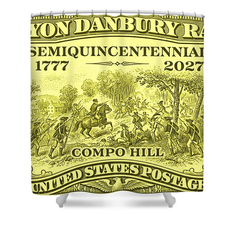 Tryon Danbury Raid 1c - Shower Curtain