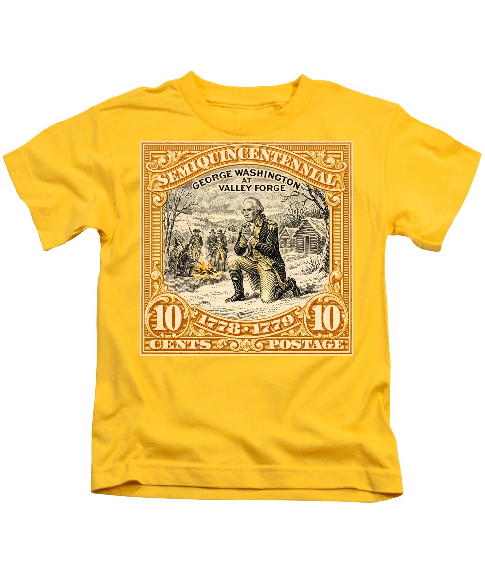 Valley Forge 10c 1 - Kids T-Shirt