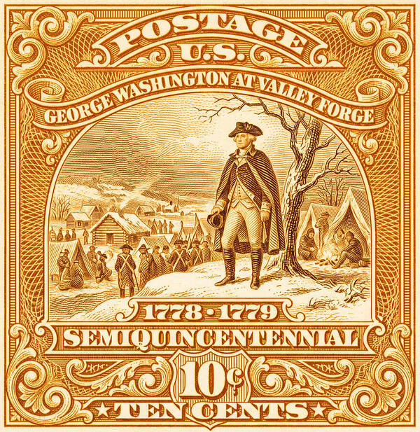 Valley Forge 10c 2 - Art Print