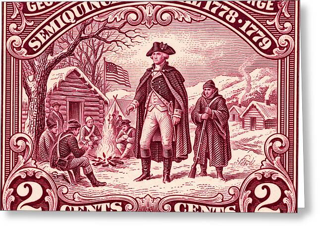 Valley Forge 2c - Greeting Card